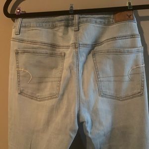 Light washed. Super Stretched.American Eagle Jeans